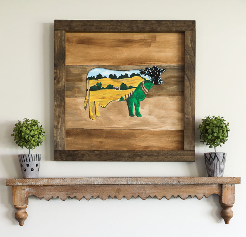 Colorful Cow